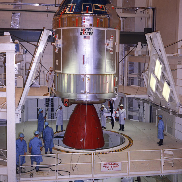 CM on test stand