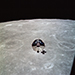 CM in lunar orbit